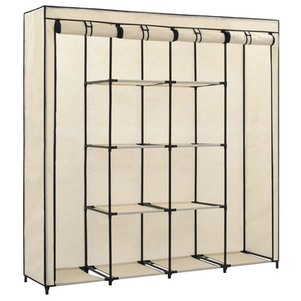 Garde-Robe Avec 4 Compartiments 175X45X170 Cm