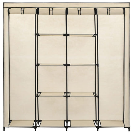 Garde-Robe Avec 4 Compartiments 175X45X170 Cm