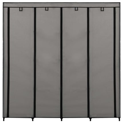 Garde-Robe Avec 4 Compartiments 175X45X170 Cm