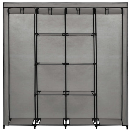 Garde-Robe Avec 4 Compartiments 175X45X170 Cm