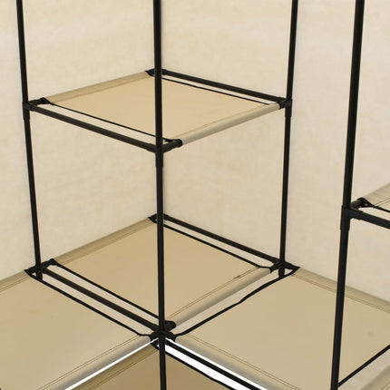 Garde-Robe D'angle 130 X 87 X 169 Cm