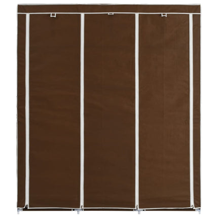 Armoire Avec Compartiments Et Barres 150X45X175 Cm Tissu