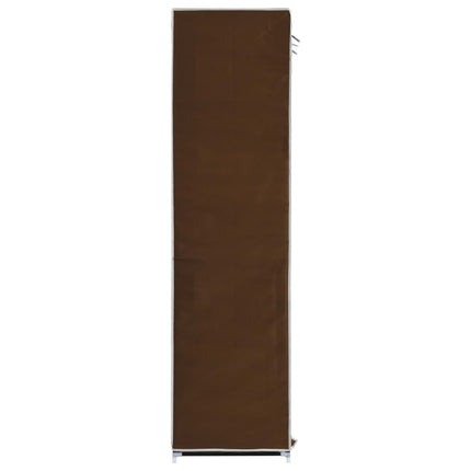 Armoire Avec Compartiments Et Barres 150X45X175 Cm Tissu