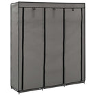 Armoire Avec Compartiments Et Barres 150X45X175 Cm Tissu