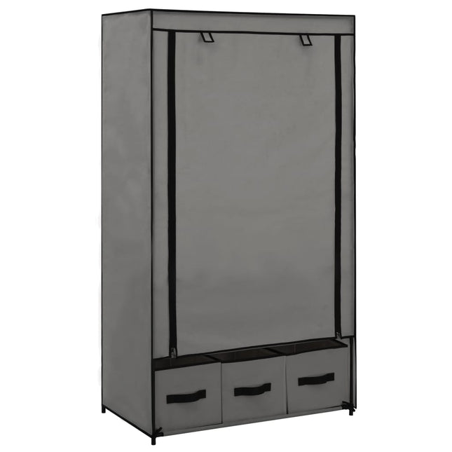 Garde-Robe 87 X 49 X 159 Cm Tissu