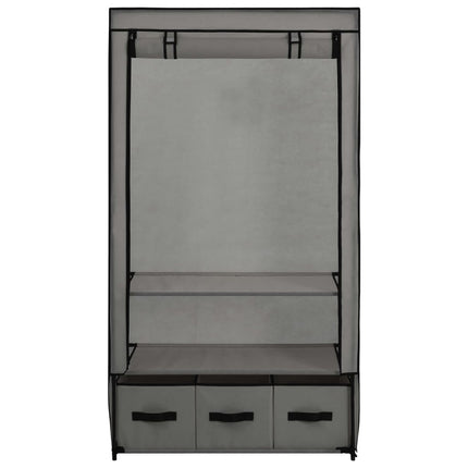 Garde-Robe 87 X 49 X 159 Cm Tissu