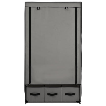 Garde-Robe 87 X 49 X 159 Cm Tissu