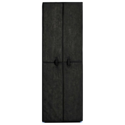 Armoire À Chaussures 60X30X Tissu Noir