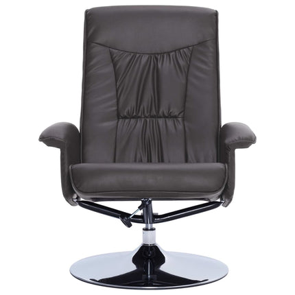 Fauteuil De Massage Avec Repose-Pied Similicuir