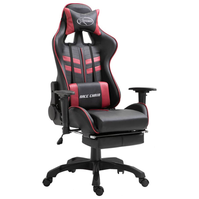 Chaise De Jeu Avec Repose-Pied Similicuir