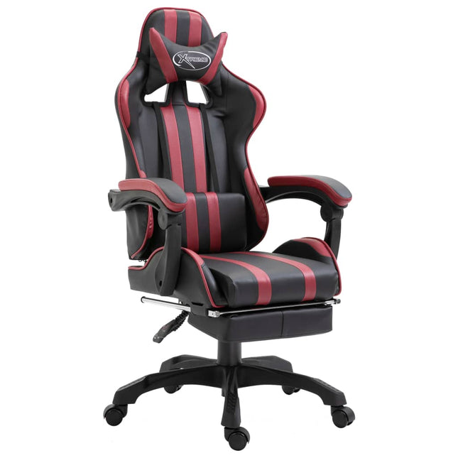 Chaise De Jeu Avec Repose-Pied Similicuir