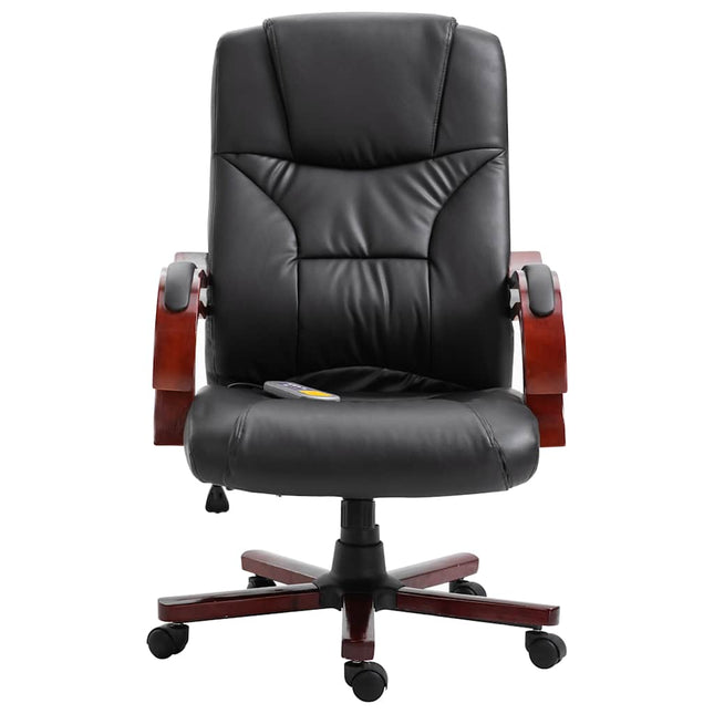 Chaise De Bureau Noir Similicuir