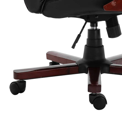 Chaise De Bureau Noir Similicuir