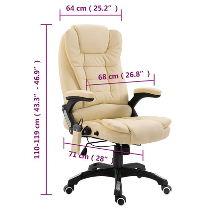 Chaise De Bureau De Massage Similicuir