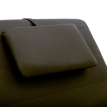 Chaise Longue Avec Coussin Similicuir