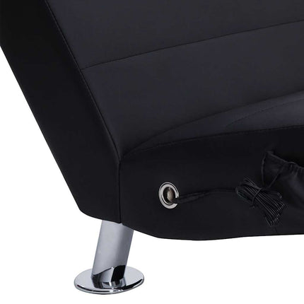 Chaise Longue De Massage Avec Oreiller Similicuir