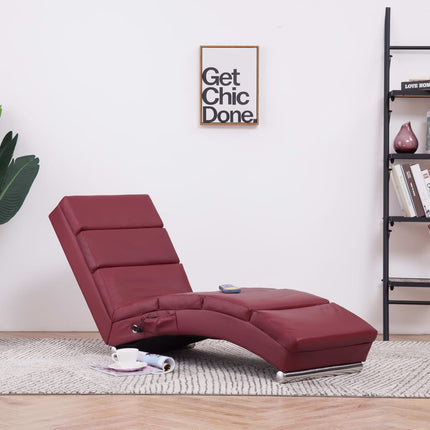 Chaise Longue De Massage Similicuir