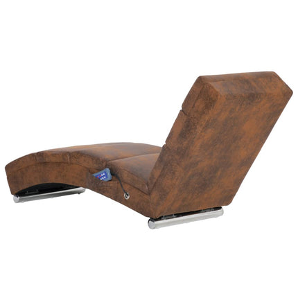 Chaise Longue De Massage Similicuir Daim