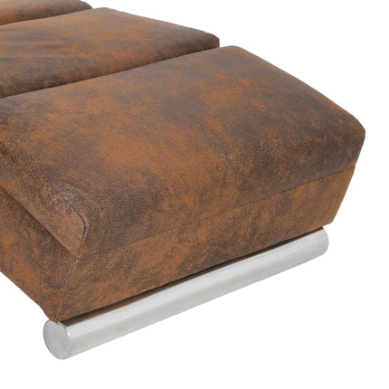 Chaise Longue De Massage Similicuir Daim