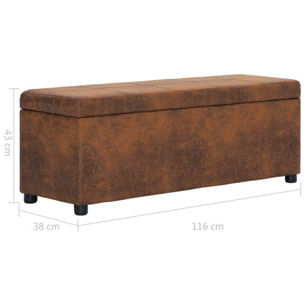 Banc Avec Compartiment De Rangement Similicuir