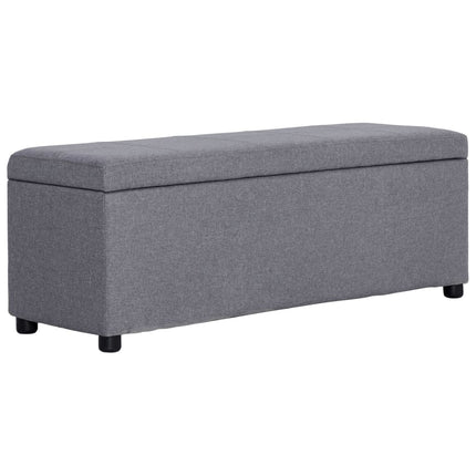 Banc Avec Compartiment De Rangement 116 Cm Polyester