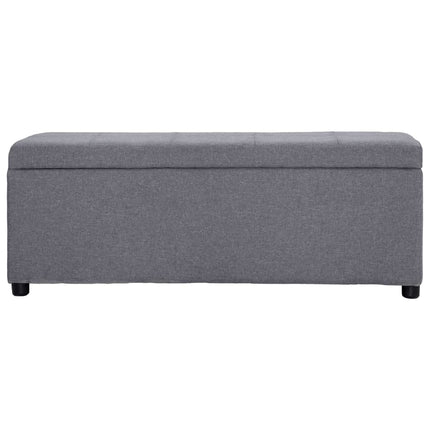 Banc Avec Compartiment De Rangement 116 Cm Polyester