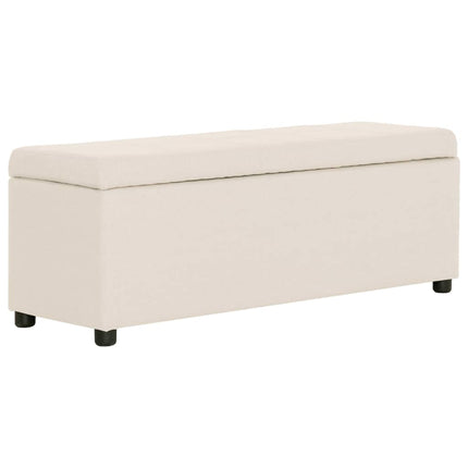 Banc Avec Compartiment De Rangement 116 Cm Polyester