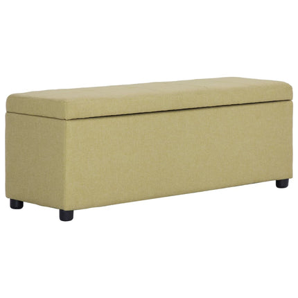 Banc Avec Compartiment De Rangement 116 Cm Polyester
