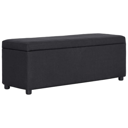 Banc Avec Compartiment De Rangement 116 Cm Polyester