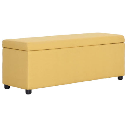 Banc Avec Compartiment De Rangement 116 Cm Polyester