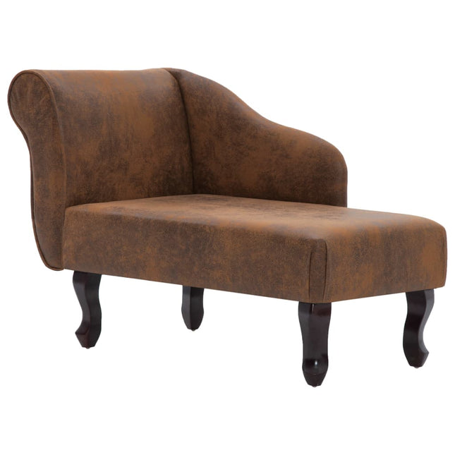 Chaise Longue Similicuir Daim