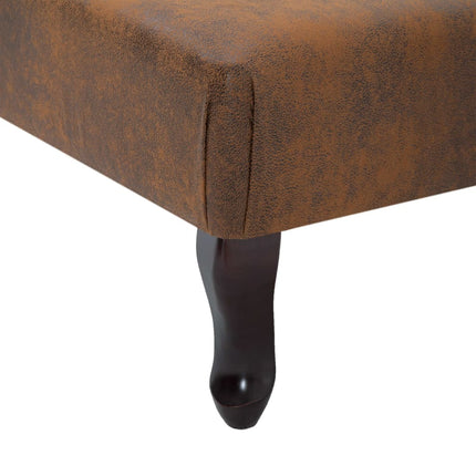 Chaise Longue Similicuir Daim