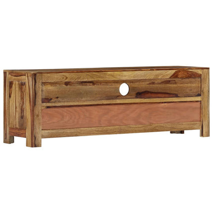 Meuble Tv 120X30X40 Cm Bois De Sesham Solide