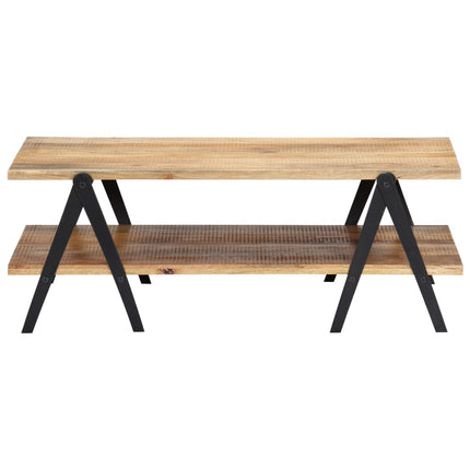Table Basse 115X60X40 Cm Bois De Manguier Massif