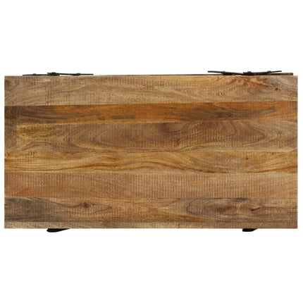 Table Basse 115X60X40 Cm Bois De Manguier Massif