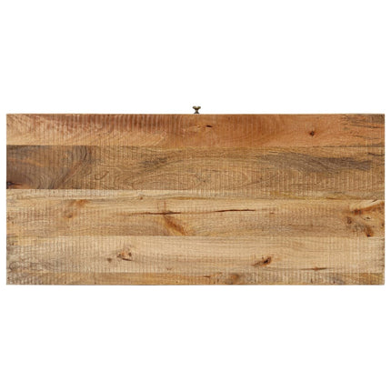 Table Basse 110X50X40 Cm Bois De Manguier Massif