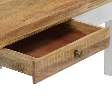 Table Basse 110X50X40 Cm Bois De Manguier Massif