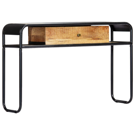 Table Console 118 X 30 X 75 Cm Bois De Manguier Massif