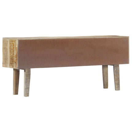 Buffet 140X30X60 Cm Bois De Manguier Massif