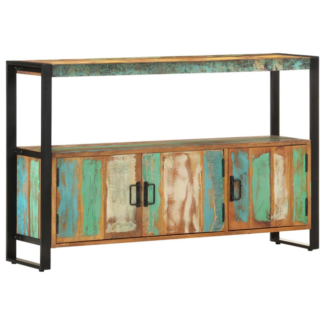 Buffet 120X30X75 Cm Bois De Récupération Solide