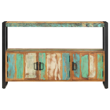 Buffet 120X30X75 Cm Bois De Récupération Solide
