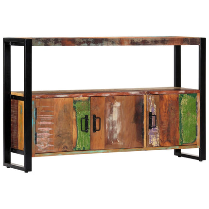 Buffet 120X30X75 Cm Bois De Récupération Solide