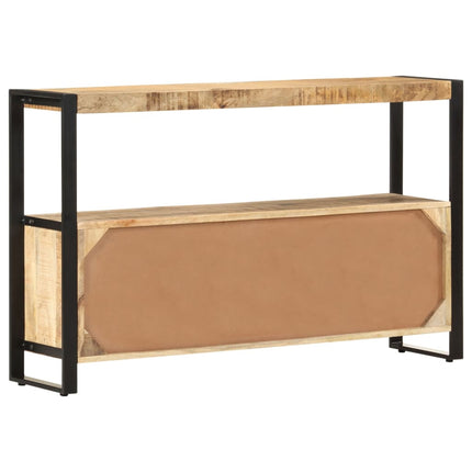 Armoire Latérale 120X30X75 Cm Bois De Manguier Solide