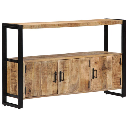 Armoire Latérale 120X30X75 Cm Bois De Manguier Solide