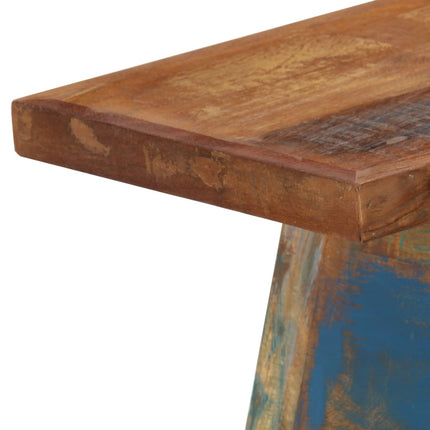 Table Console 110X30X75 Cm Bois Solide De Récupération