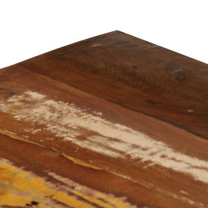 Table Basse 50 X 50 X 35 Cm Bois De Récupération Massif
