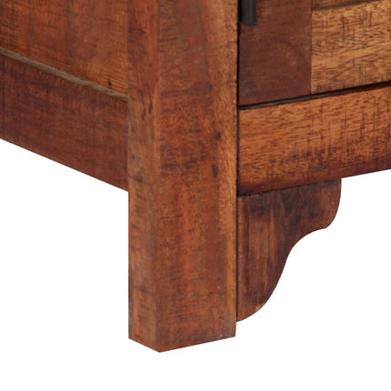 Meuble Tv 120X30X40 Cm Bois D'acacia Massif
