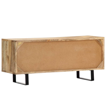Meuble Tv 90X30X40 Cm Bois De Manguier Massif