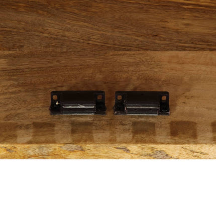 Meuble Tv 90X30X40 Cm Bois De Manguier Massif