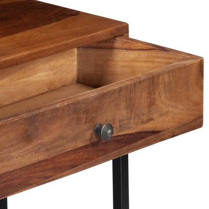 Meuble Tv 160X30X45 Cm Bois De Sesham Massif Marron
